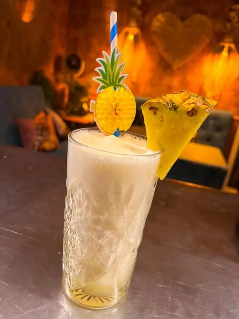 Piña colada bij Tammies